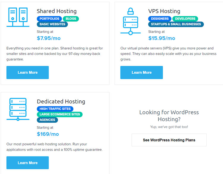 prezzi hosting dreamhost